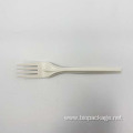 Disposable compostable cutlery PSM fork 7 inch
